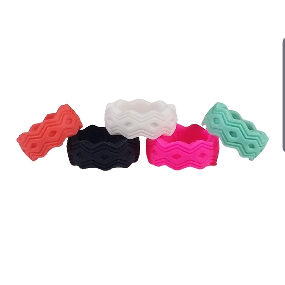 PINK WILLOW Jewelry Silicone Fitness Rings Poshmark